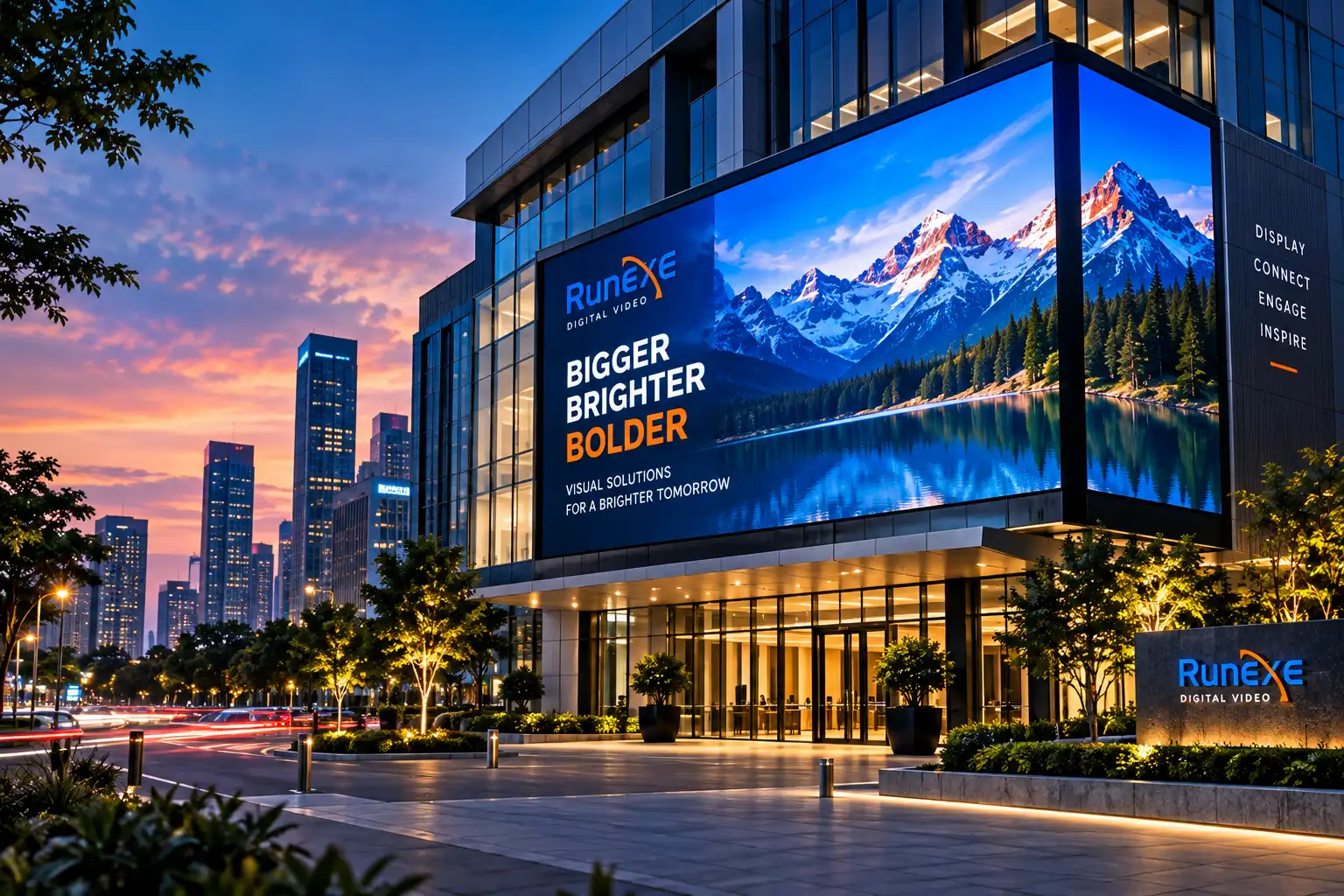 Runexe Digital Video LED Display